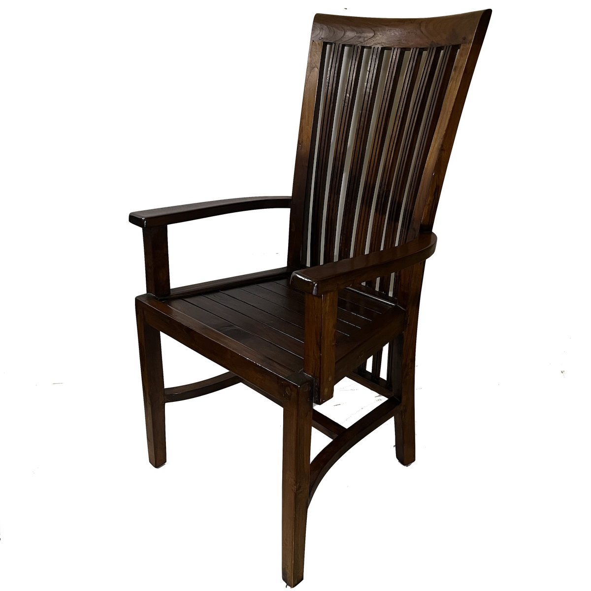 drevená masívna stolička